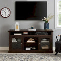 Meuble TV contemporain console de divertissement pour téléviseurs jusqu'à 65 pouces - 15,75 x 60,00 x 29,00