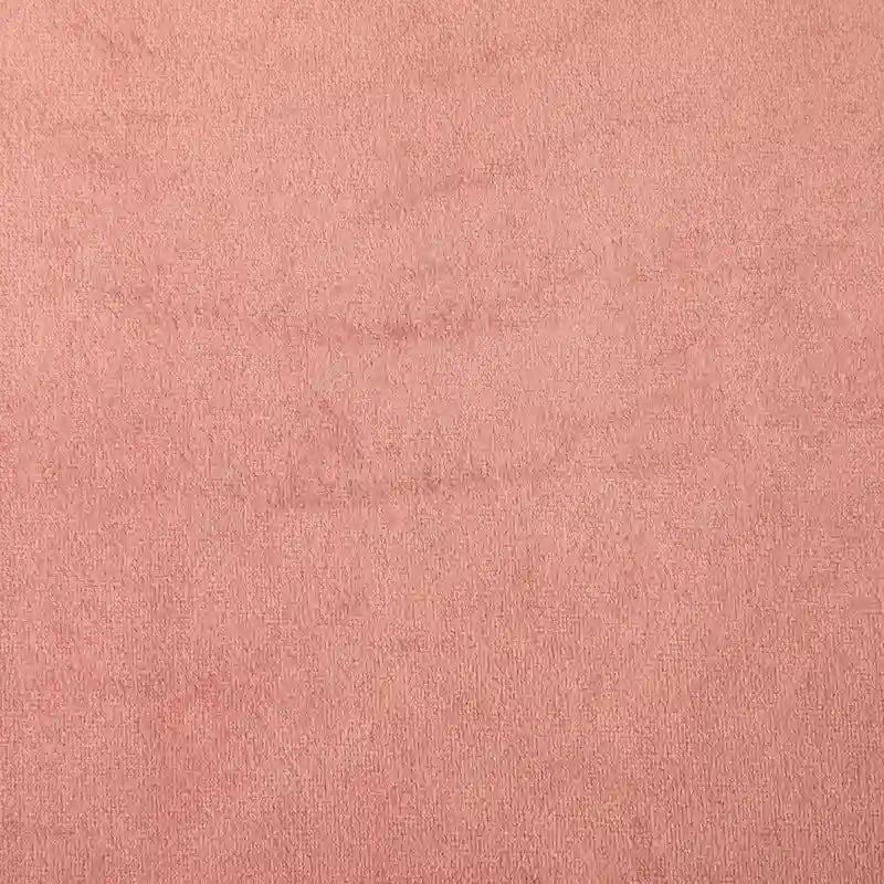 Pouf ottoman d'intérieur rond et velouté avec tissu doux pour salon ou chambre à coucher