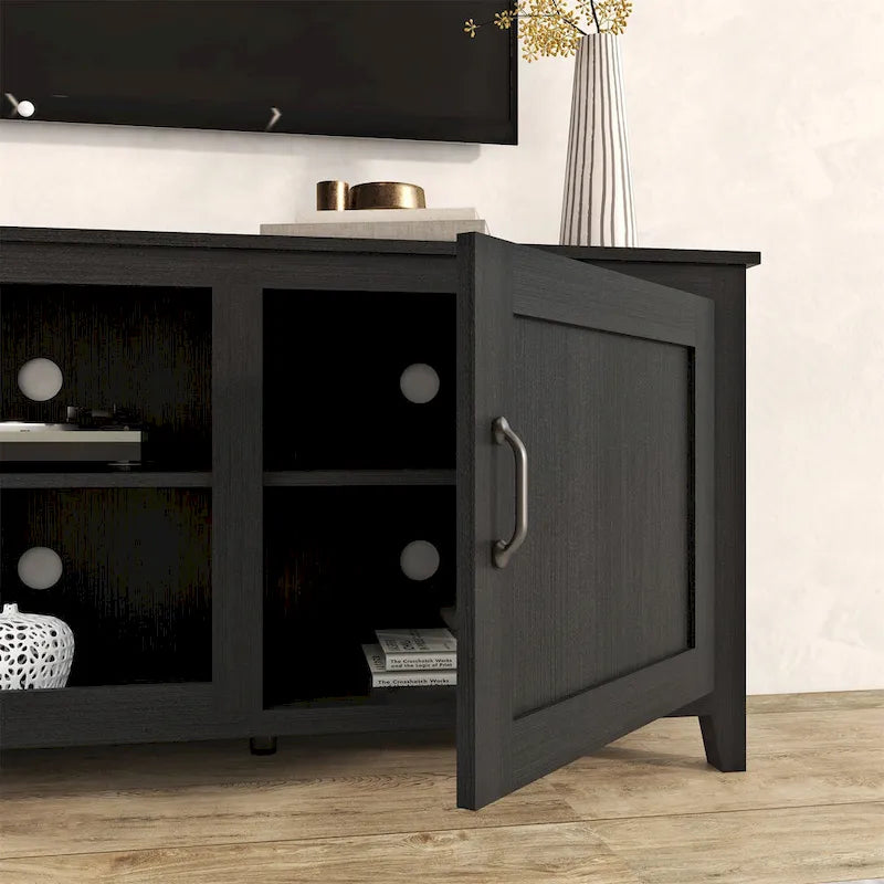 Meuble TV Meuble de rangement pour médias Meuble de divertissement