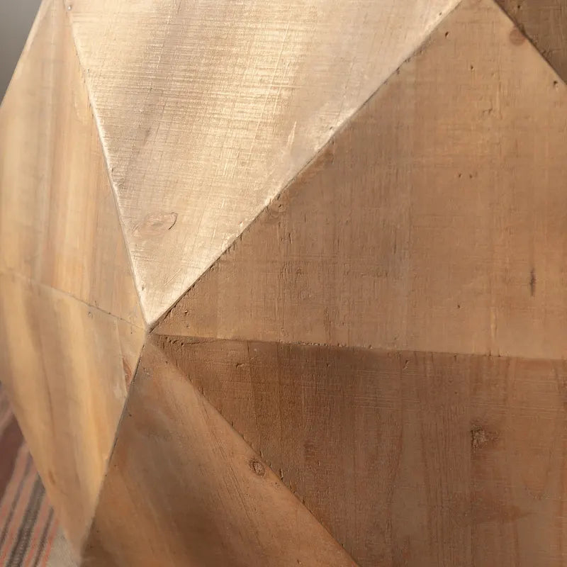 Table basse de style rétro américain avec motif en relief en trois dimensions