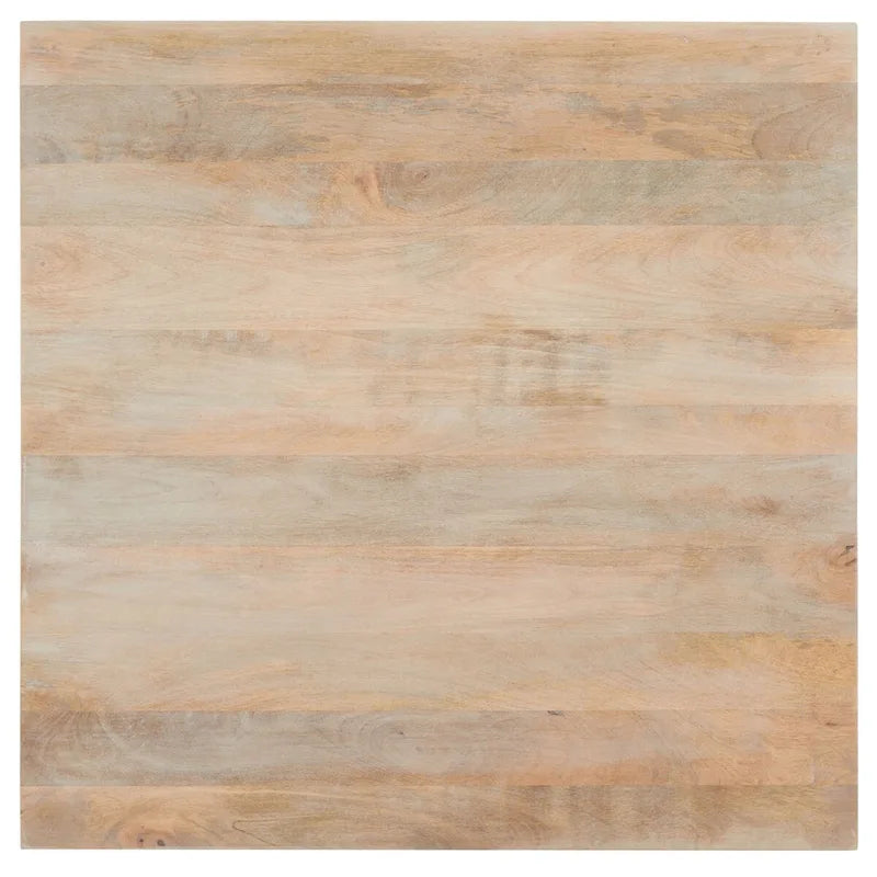 Table basse carrée à une étagère - 86 cm (L) x 86 cm (P) x 41 cm (H)