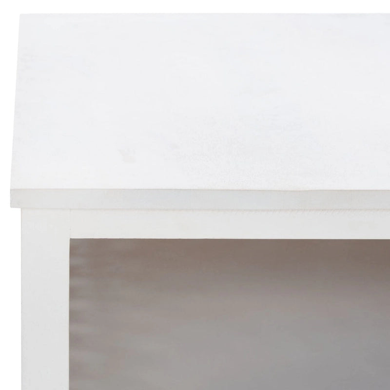 Table basse carrée à une étagère - 86 cm (L) x 86 cm (P) x 41 cm (H)