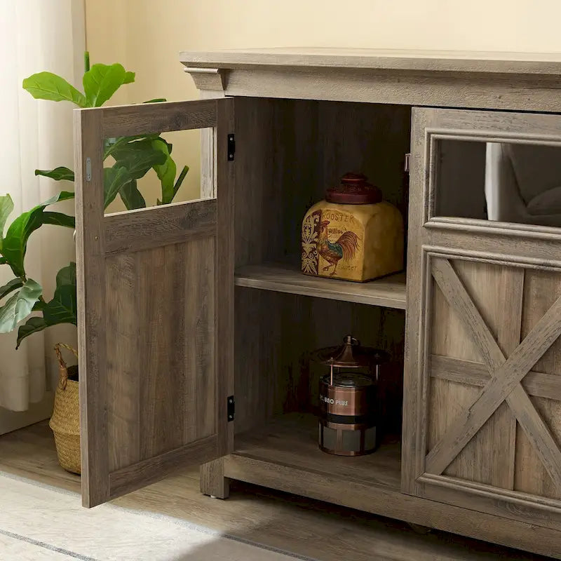 Buffet Bahut de Ferme à 3 Portes 53 po - S.O.
