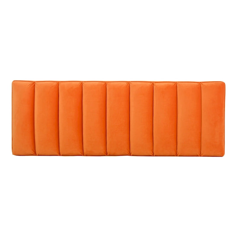 Banc capitonné avec piètement en métal moderne pour chambre ou entrée