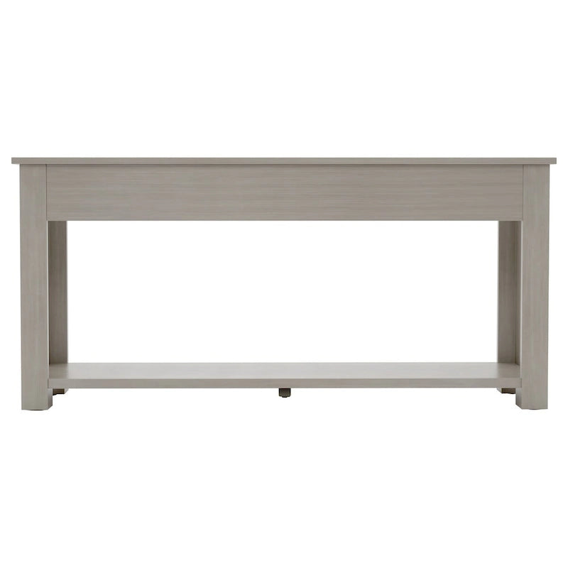 Console / Table d'appoint avec tiroirs de rangement et étagère inférieure pour entrée/couloir