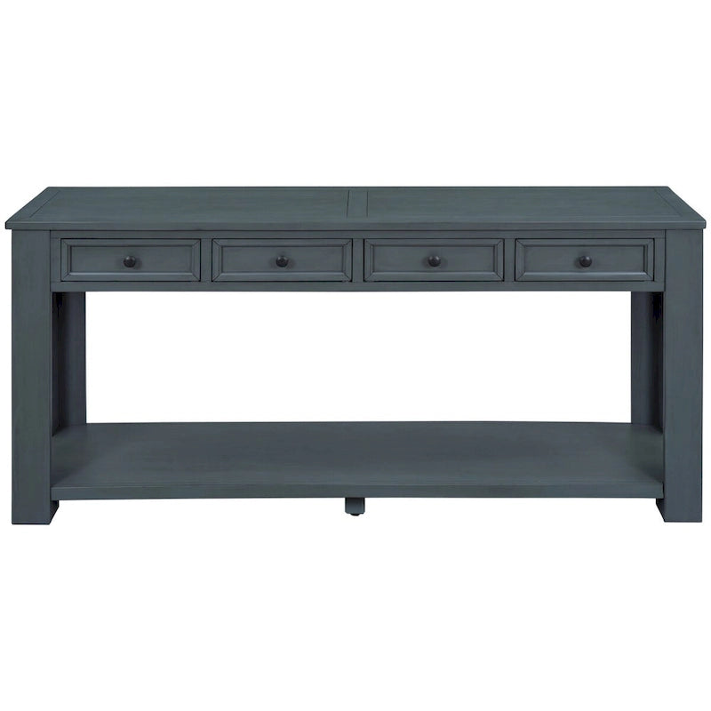 Console / Table d'appoint avec tiroirs de rangement et étagère inférieure pour entrée/couloir