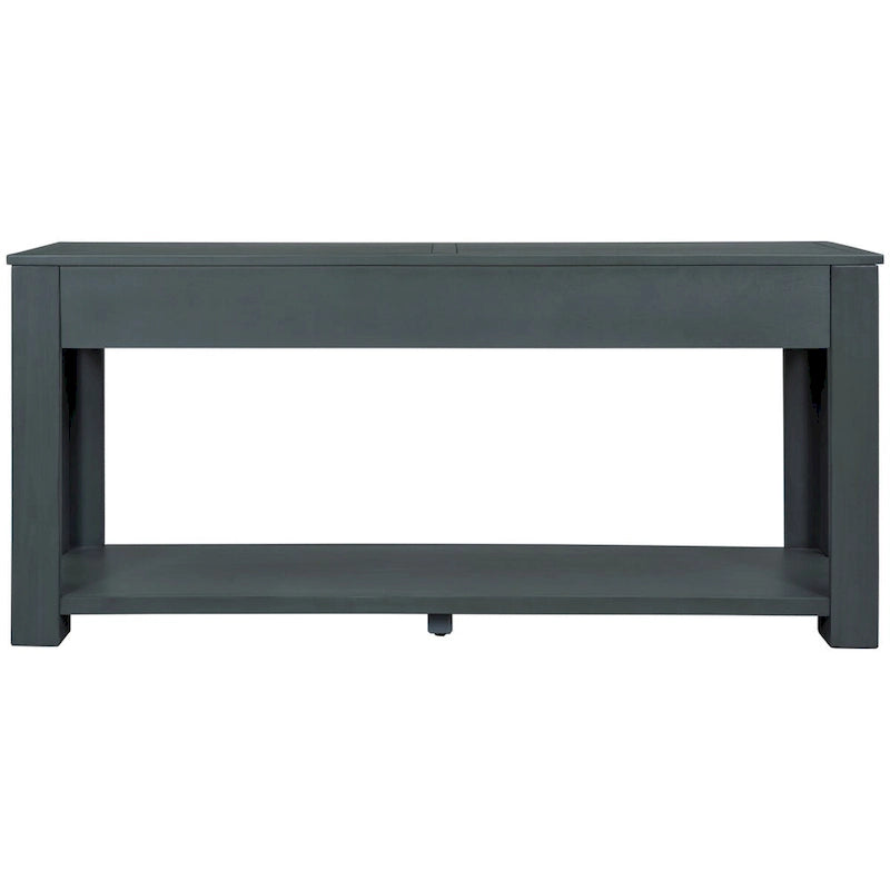 Console / Table d'appoint avec tiroirs de rangement et étagère inférieure pour entrée/couloir