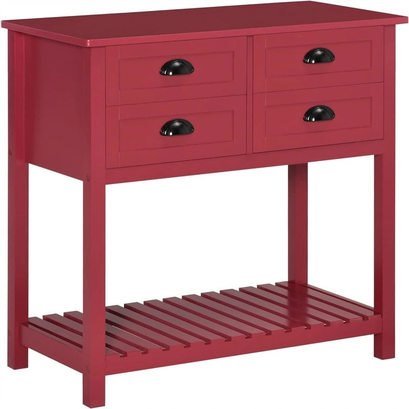 Meuble bar à café avec étagères de rangement – ​​Buffet indépendant pour cuisine, salle à manger et salon