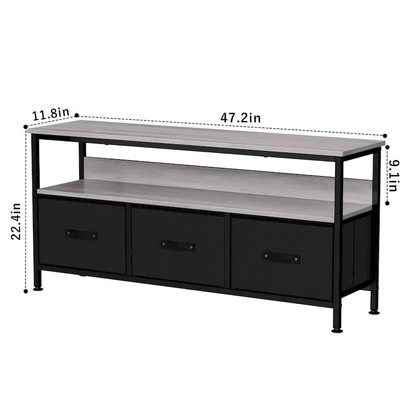 Meuble TV commode de 55 pouces - 55 pouces