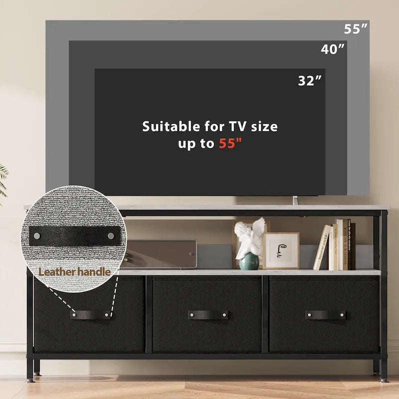 Meuble TV commode de 55 pouces - 55 pouces