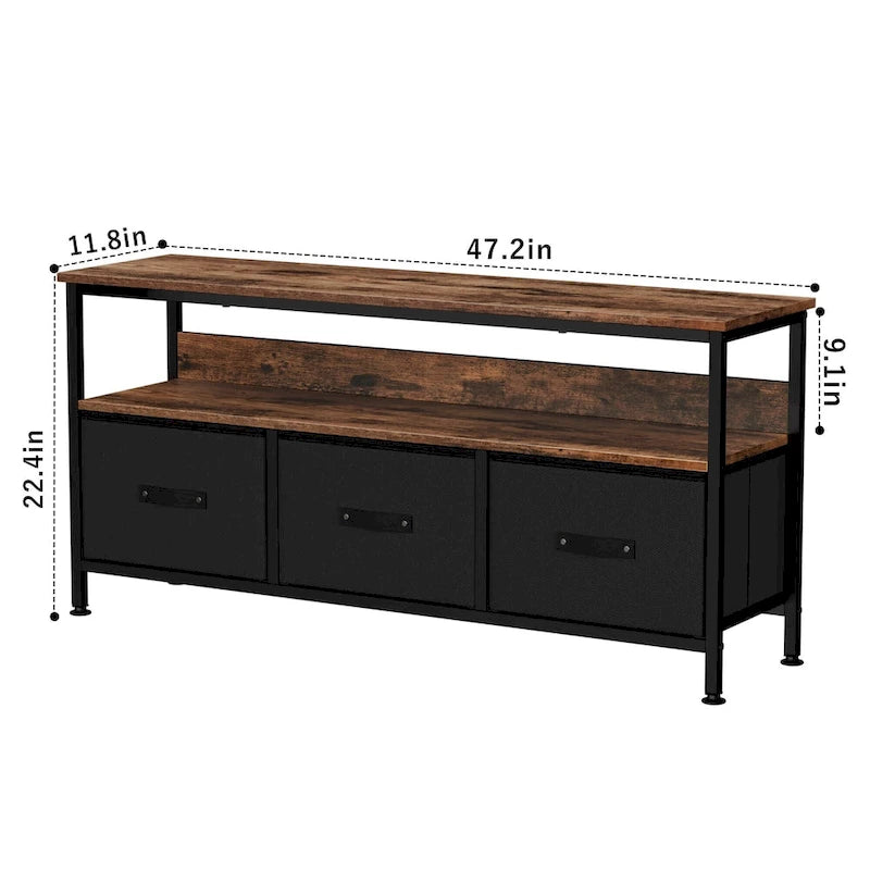Meuble TV commode de 55 pouces - 55 pouces