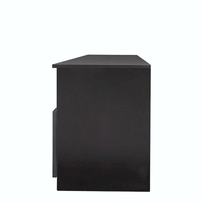 Meuble TV blanc moderne minimaliste de 203 cm