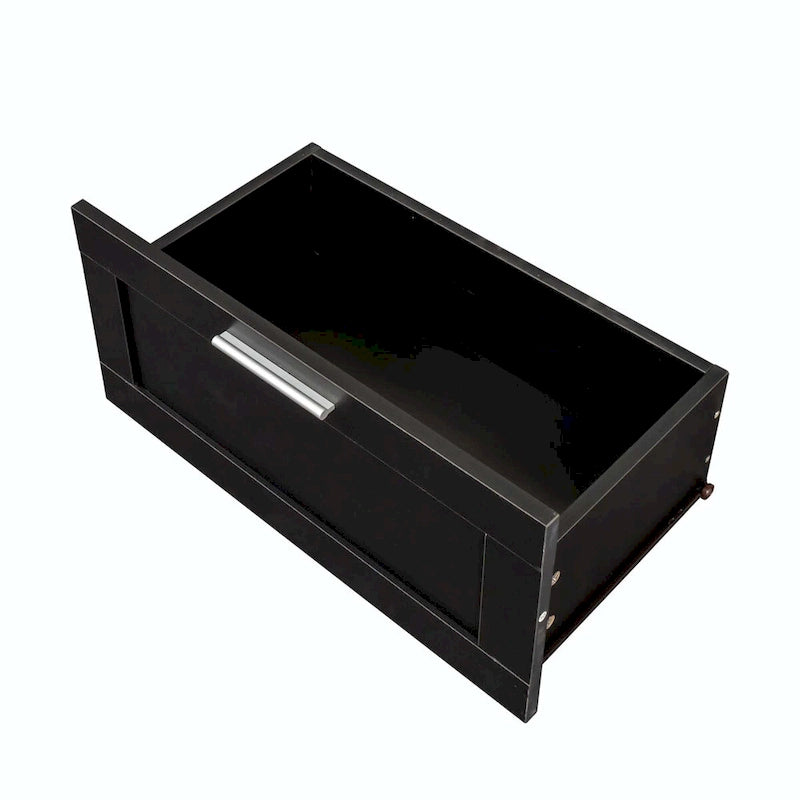 Meuble TV blanc moderne minimaliste de 203 cm