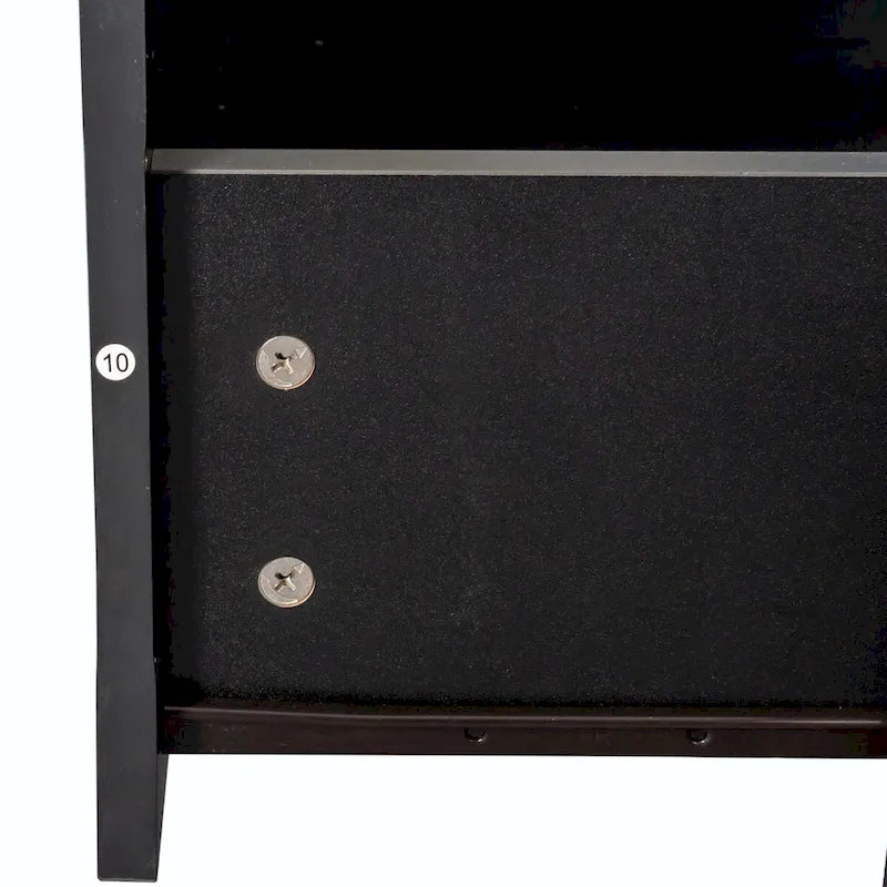 Meuble TV blanc moderne minimaliste de 203 cm