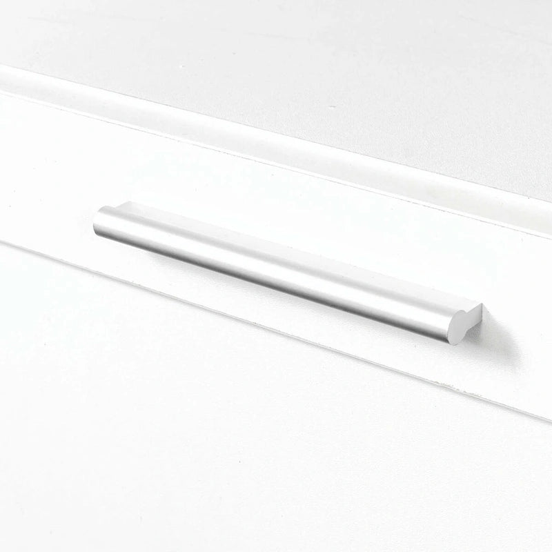 Meuble TV blanc moderne minimaliste de 203 cm