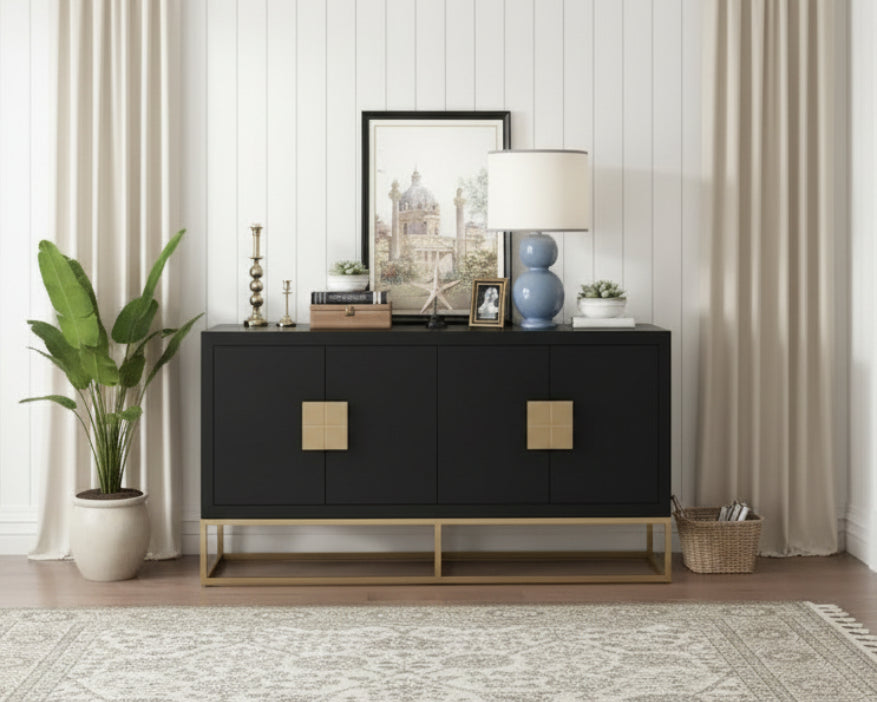 Sideboard with Adjustable Shelves