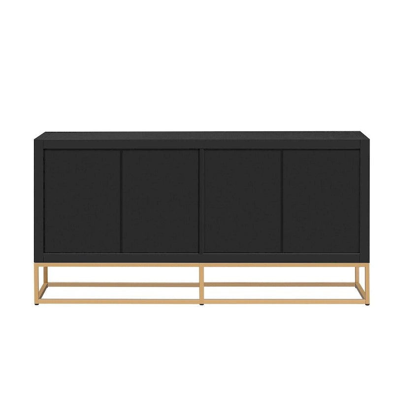 Buffet moderne avec étagères réglables – Rangement polyvalent pour salle à manger, salon et couloir