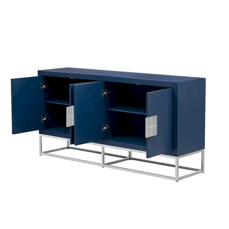 Buffet moderne avec étagères réglables – Rangement polyvalent pour salle à manger, salon et couloir
