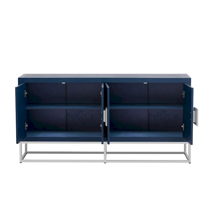 Buffet moderne avec étagères réglables – Rangement polyvalent pour salle à manger, salon et couloir